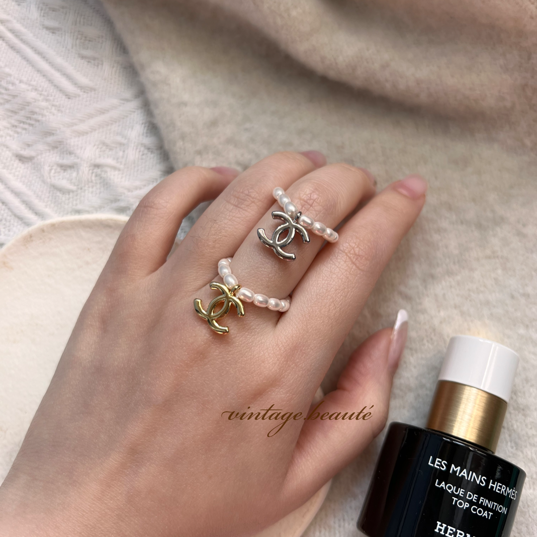 Repurposed Vintage Chanel Ring