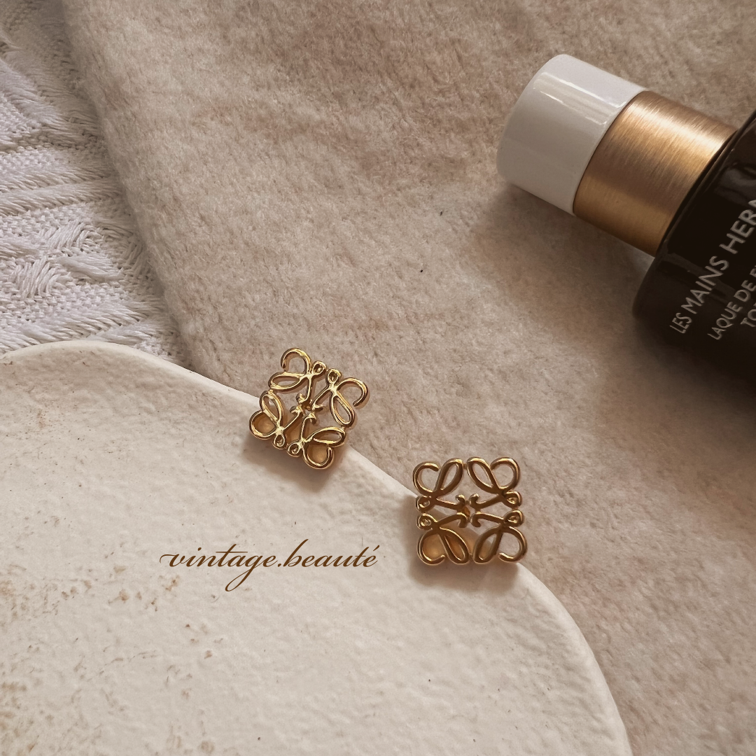 Repurposed Vintage Loewe Earring