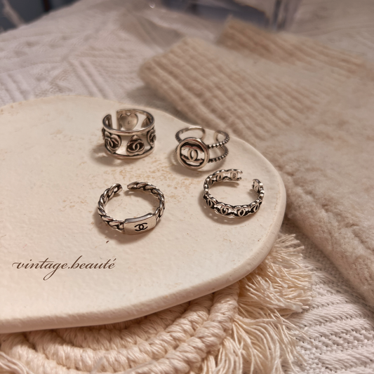 Repurposed Vintage Chanel Ring