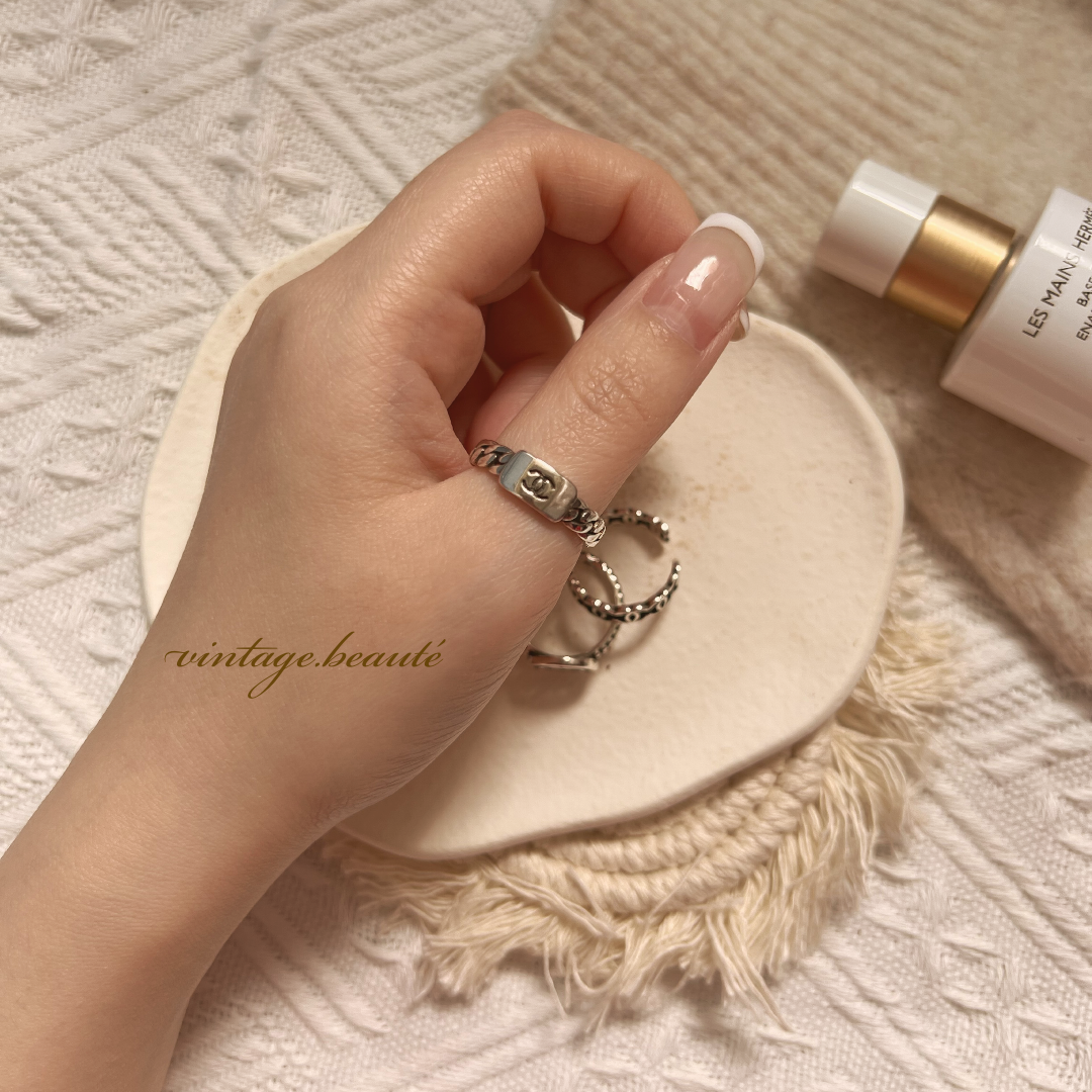 Repurposed Vintage Chanel Ring