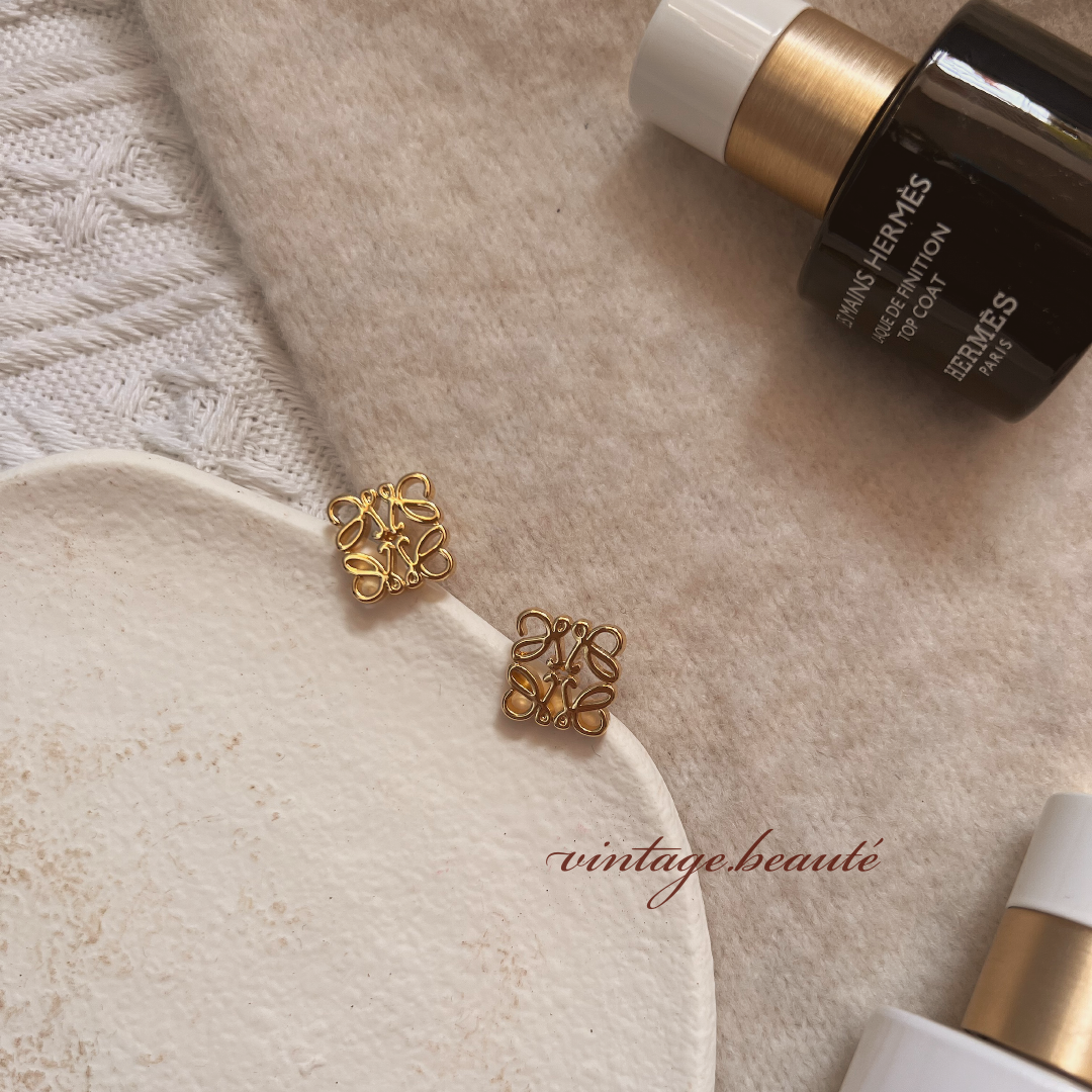 Repurposed Vintage Loewe Earring